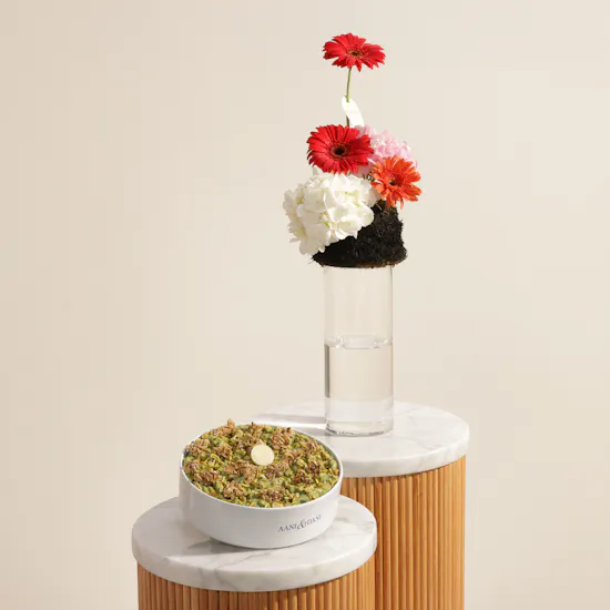 Aani & Dani Pistachio Pudding Cake | Unique Elegance Flowers