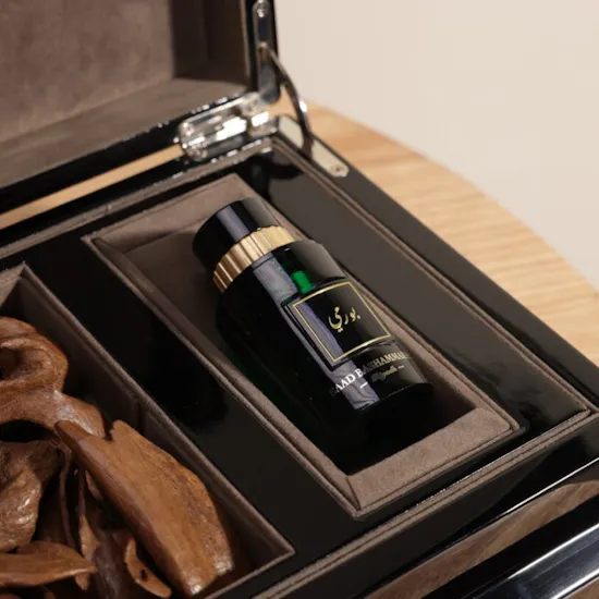 Saad Bashmakh Luxury Box of Oud and Oud Oil