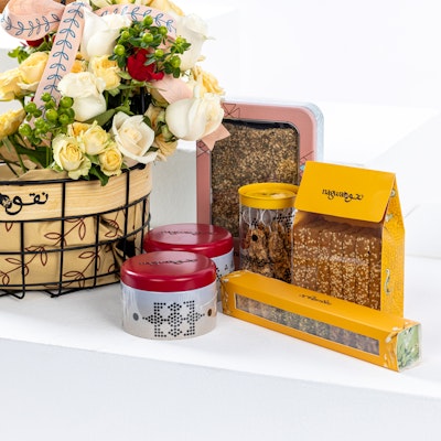 Nagwa Medium Basket | Cheerful Blooms