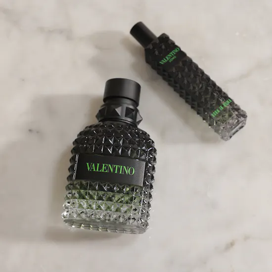 Valentino Uomo Born in Roma Green Stravaganza EDT Men's Set