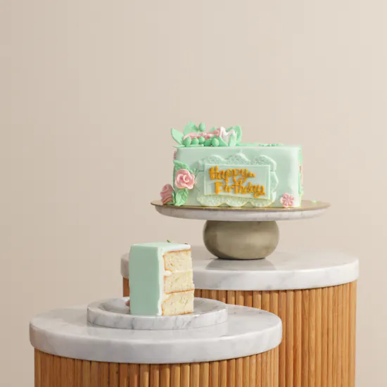 Floward Enchanting Garden Birthday Cake