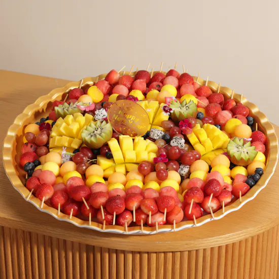Fruitful Day New Year Deluxe Skewer Platter