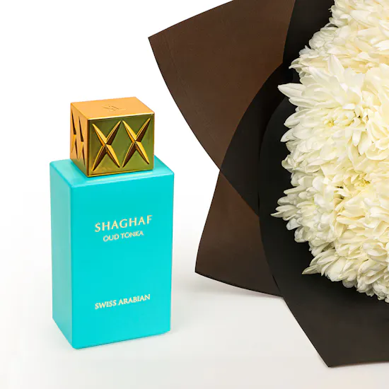 Swiss Arabian Shaghaf Oud Tonka EDP | White Chrysanthemum