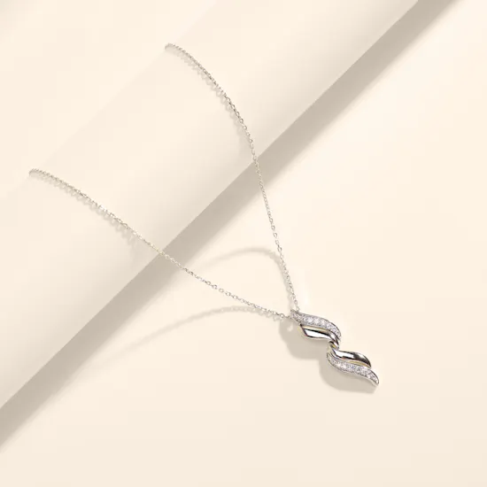 Fontenay Paris Silver with Zirconia Women's Necklace