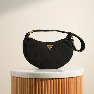 Guess Black Amita Hobo Shoulder Bag Guess Black Amita Hobo Shoulder Bag