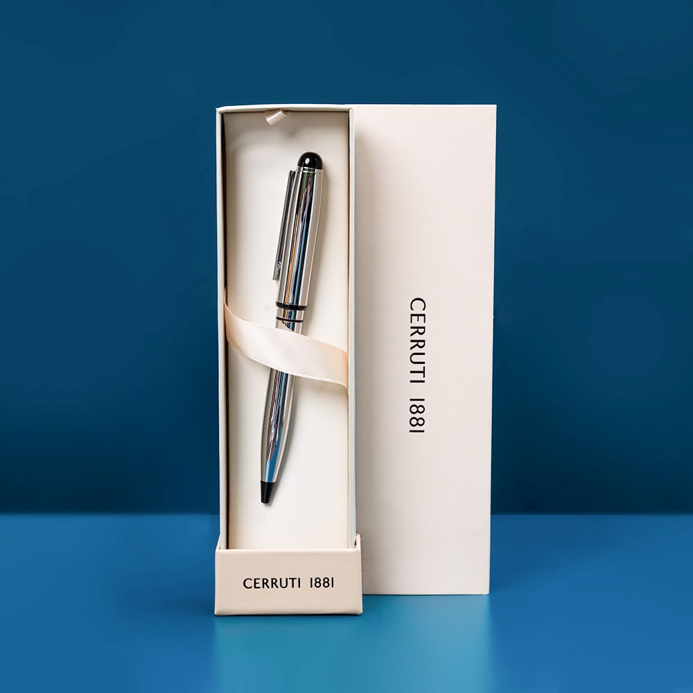 CERRUTI 1881 BP PEN LEAP CHROME Floward Dubai