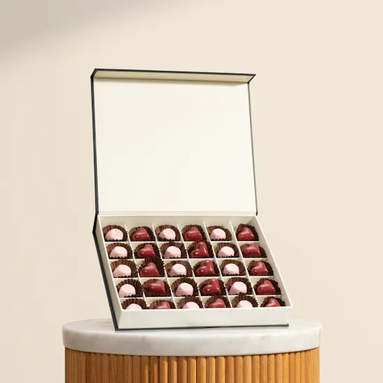 Floward Roses and Hearts Medium Chocolate Box