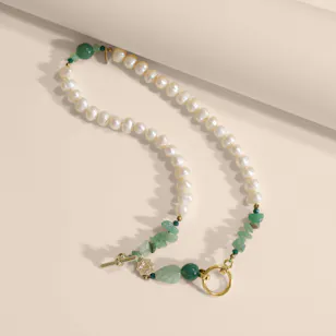Tasneem Eshki Green Grace Unisex Rosary Tasneem Eshki Green Grace Unisex Rosary
