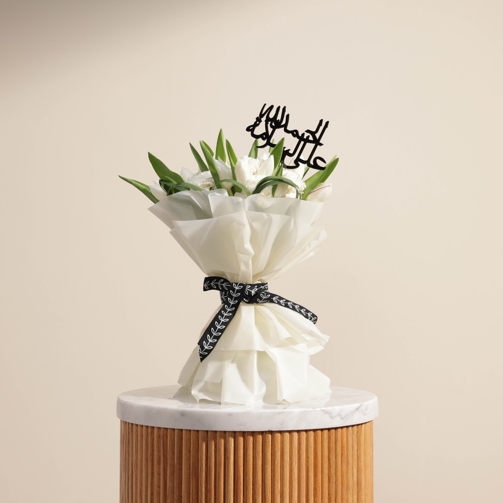 Lovely White Tulips | Get Well Soon