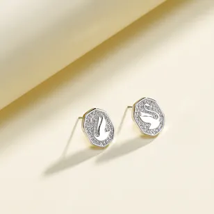 Swarovski Signum Crystal Pierced Earrings