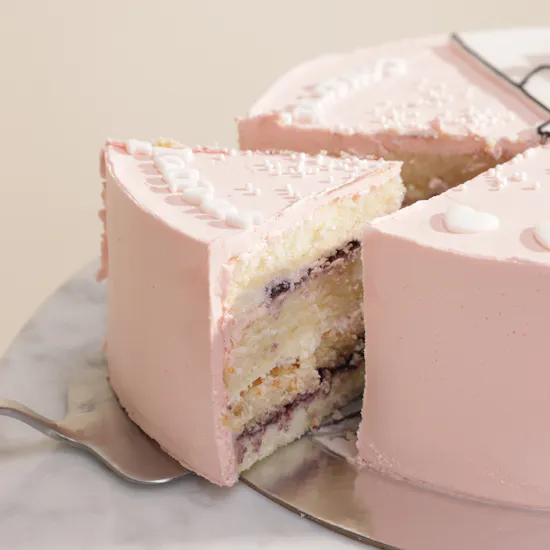 Floward Pink Graduation Flork Cake