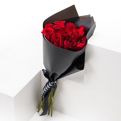 The New Rose | Black Wrap