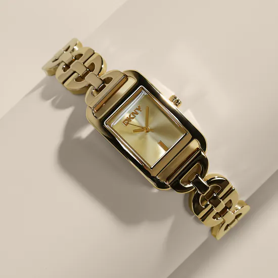 Dkny Open Link Gold Women's Watch