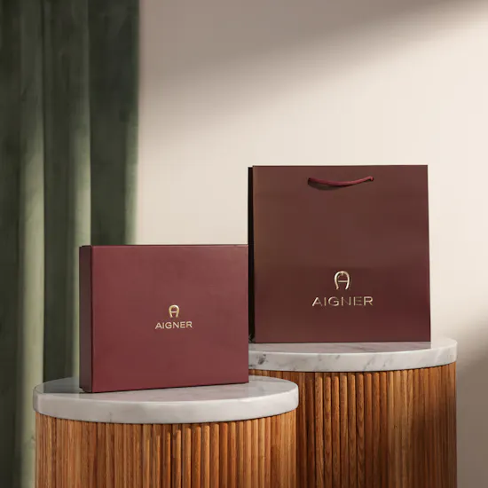 Aigner Jewelry Set with Logo
