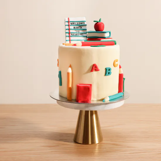 Floward Back to School Cake | Cheerful Flowers