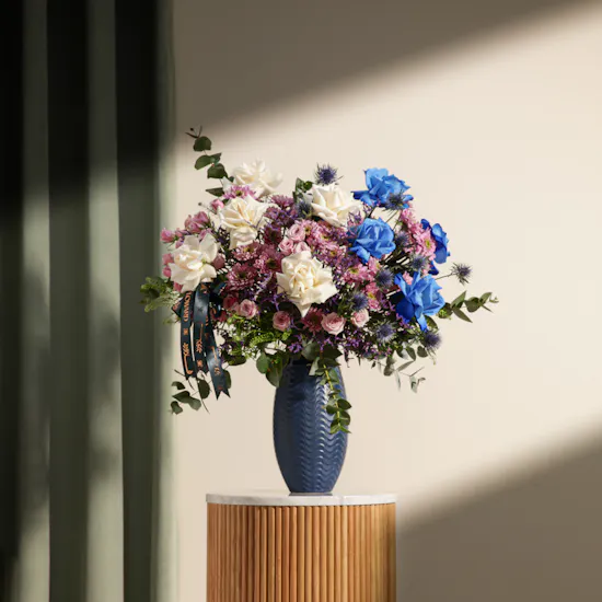 Shades of Elegance Flowers Vase