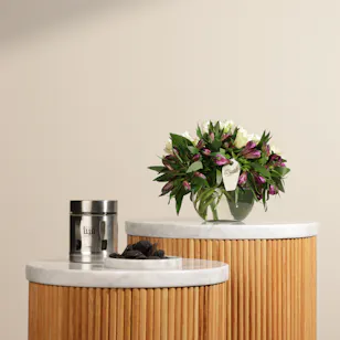 Ajmal Mina Unisex Dakhoon | Sunrise Flowers Vase