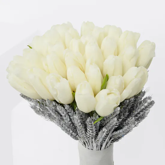 Bridal Bouquet | White Tulips