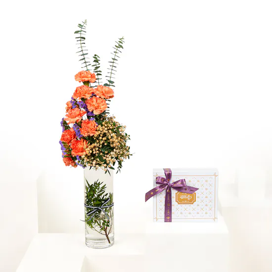Linne Omani Chocolates | Orange Carnation