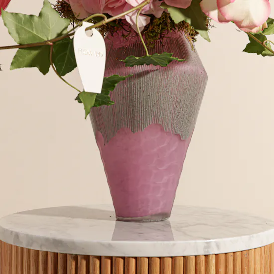 Blush Blooms Flowers Vase