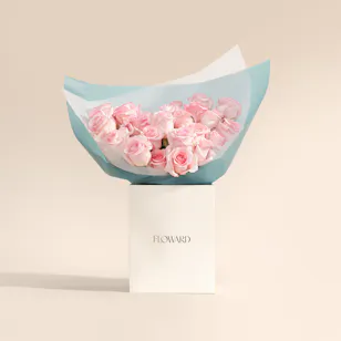 Sweet Blush Rose Bouquet
