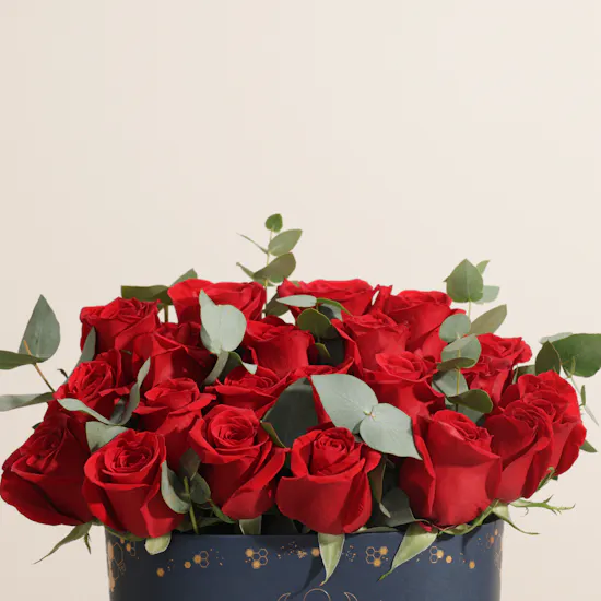 Joyous Red Rose Box