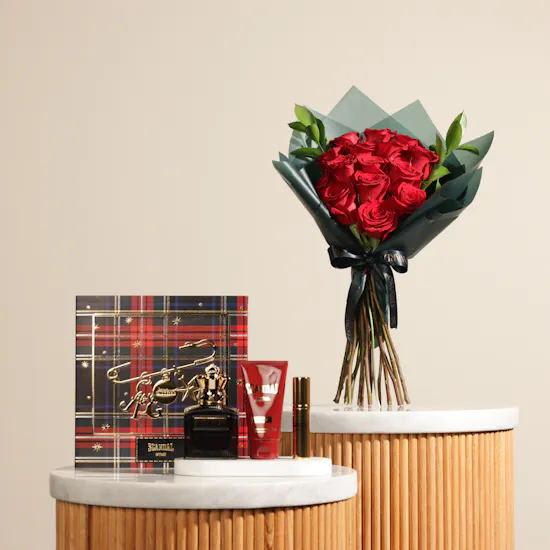 Jean Paul Gaultier Scandal Pour Homme Set | Scarlet Charm Roses