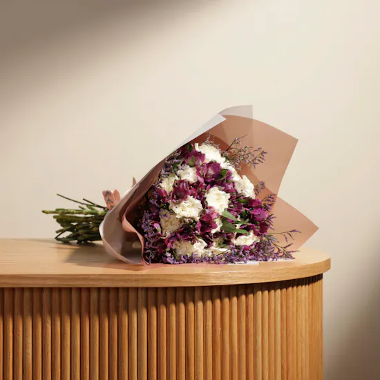 Carnations & Alstroemeria | Hand Bouquet