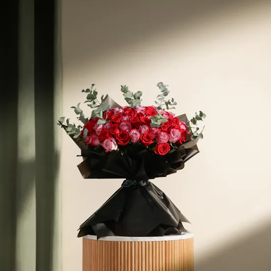 Floral Essence Rose Bouquet | 100 Flowers