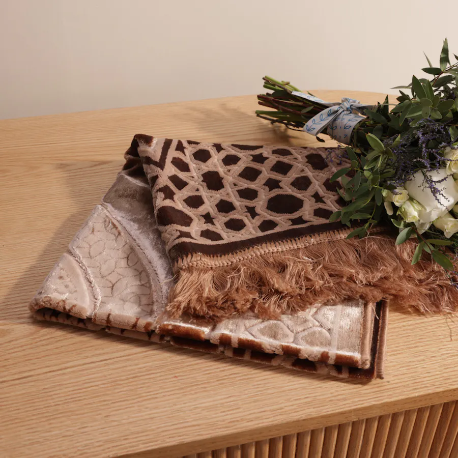 A Prayer Mat with Flowers  2