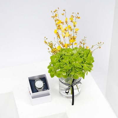 Watch with Pure Beauty Vase 