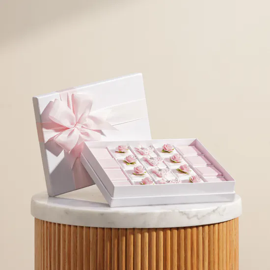 Le Chocolatier Dubai Baby Girl Decorated Pink Chocolate Box