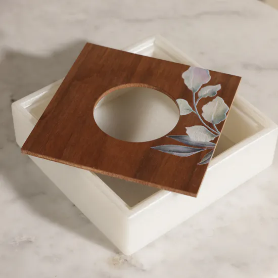 Almabakhir Floral Incense Burner