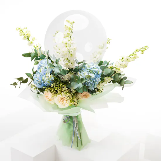 Floral Cloud | Congrats Balloon