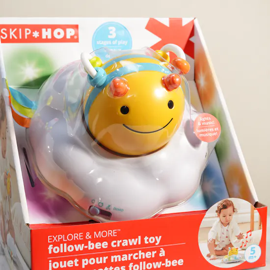 Skip Hop Explore & More Follow Bee Crawl Toy