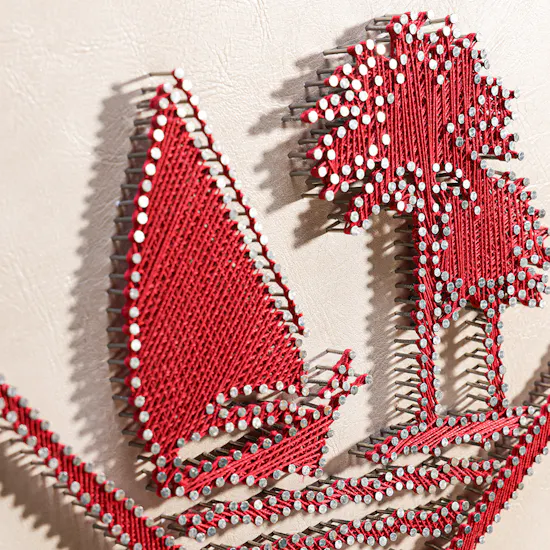 Maisam Qassem Emblem of the State of Qatar Art Piece