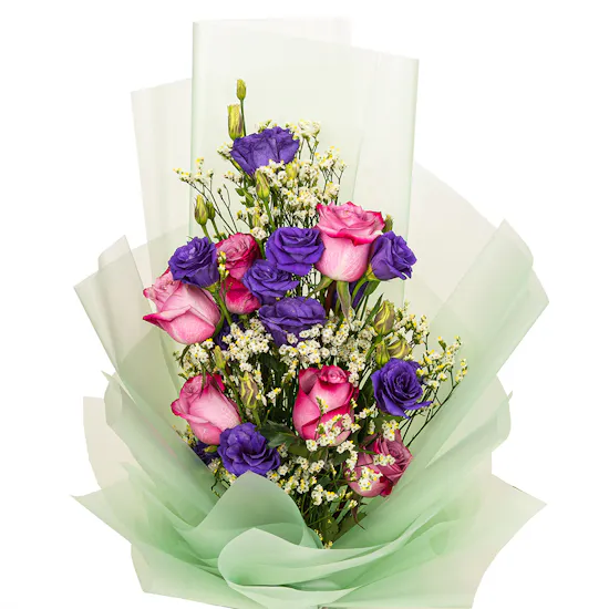 Ephone Green G-90 Coffee Maker Set | Purple Blooms
