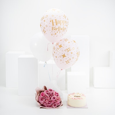 Secret's Pink Birthday Cake | Rose Rosita