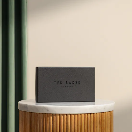 Ted Baker Newbey Black Leather Belt Box