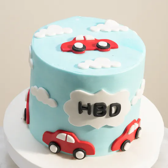 Floward Little Racer Birthday Cake