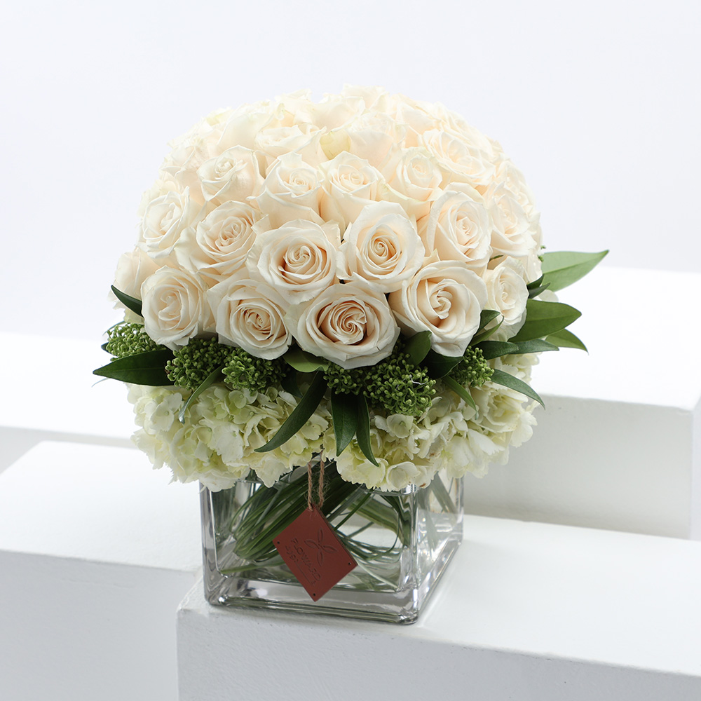 White Bliss Vase