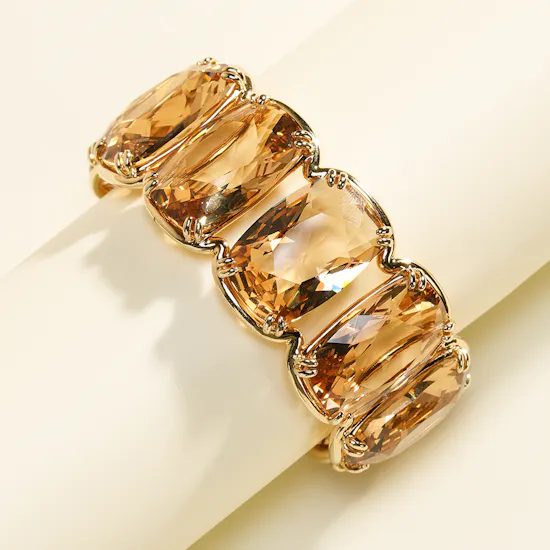 Swarovski Harmonia Gold Tone Cuff Women's Bangle