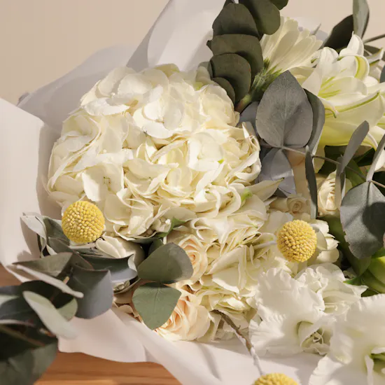 Classic Ivory Flower Bouquet