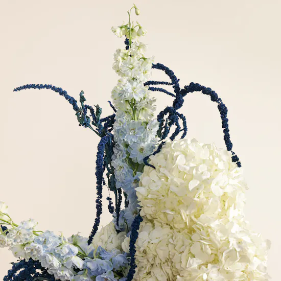 Sapphire Serenity Vase