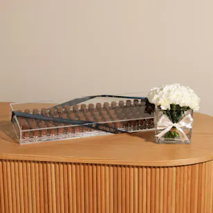 Ghazl Chocolatier Luxury Chocolate Box | Pure Flowers Vase