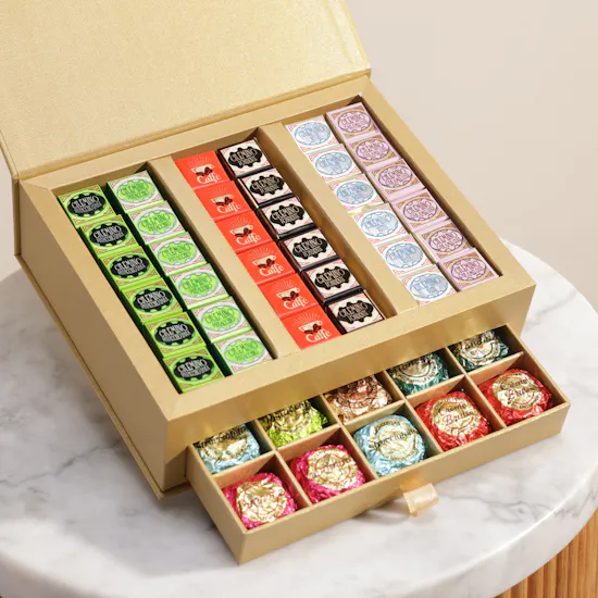 Venchi Prestige Chocoviar and Cremino Chocolate Two-Layer Gift Box