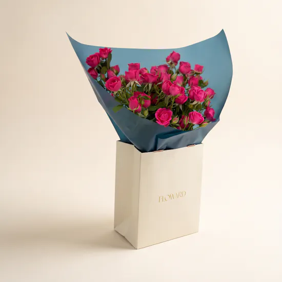 Fuchsia Flirt Flower Bouquet