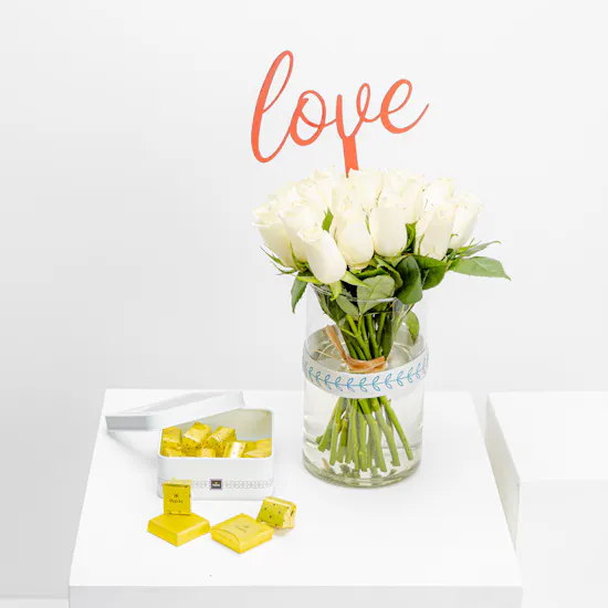 Patchi Tin Chocolate Box | Love Vase