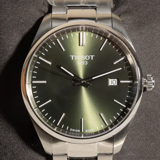 Tissot PR 100 Green Dial Men's Watch