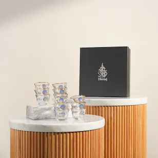Dimlaj Charm Glass Cawa Cup Set